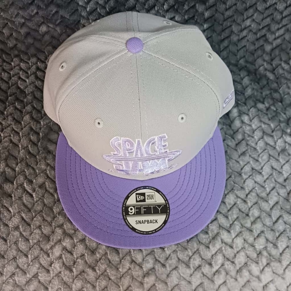 Space Jam A New Legacy New Era 9FIFTY Snapback Hat Gray Light Purple‎ One Size - Picture 2 of 8